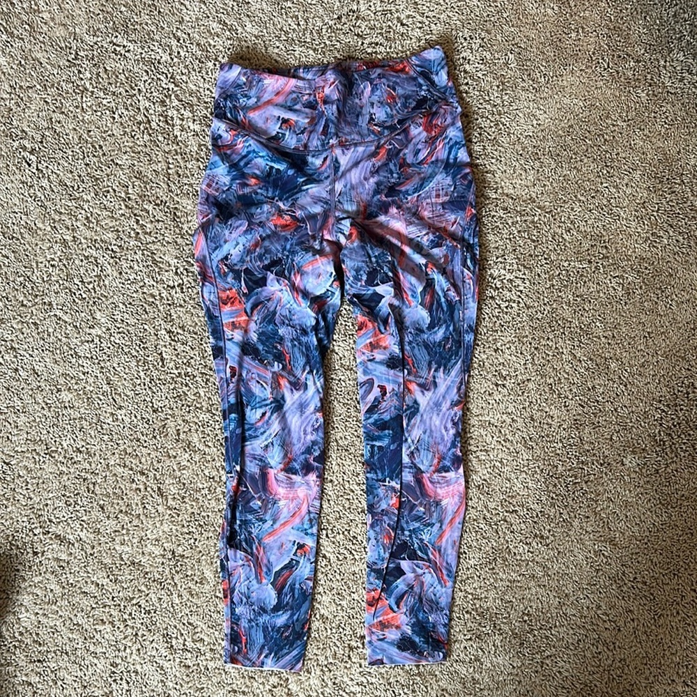 lululemon athletica Multicolor Patterned Leggings